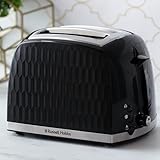 Tostadora Russell Hobbs 26061-56 Honeycomb 2S - Tostadora, color negro