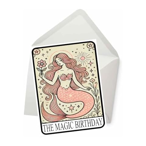 PICTURE THIS PRINTS Magic Mermaid Birthday Card Cover