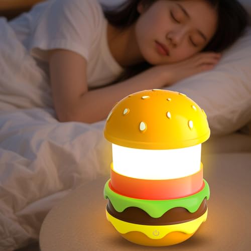 Lámpara de mesa de noche con altavoz Bluetooth y ruido blanco miniatura 2