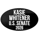 Kasie Whitener for Senate 2026 Sticker Car Bumper Elections Voting Race Vote