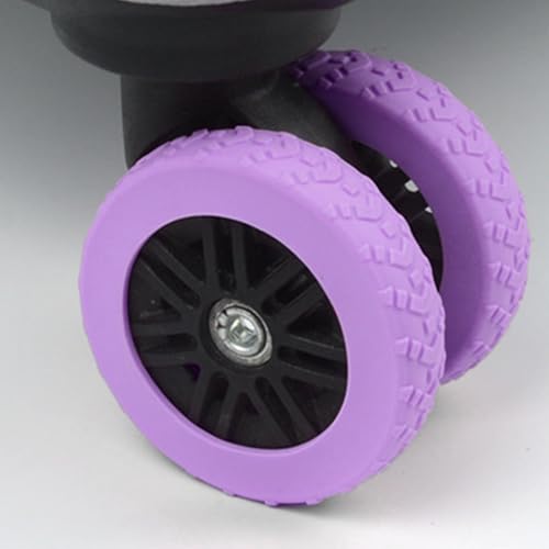 Luggage Wheel Covers, Anti-Noise Protector for Carry-On Luggage, 8X Suitcase Wheel Covers, Chair Wheel Protective Covers, Wheel Protectors for Quiet and Smooth Travel3