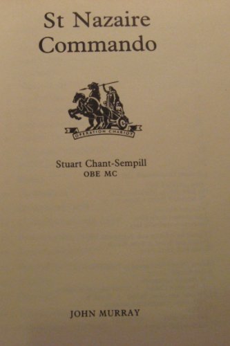 St. Nazaire commando 0719542111 Book Cover