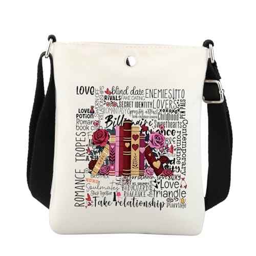 BNQL Dark Romance Book Crossbody Bag Dark Romance Gifts Romance Book Gifts Romance Reader Gifts Smut Bookish Gift Sling Bag