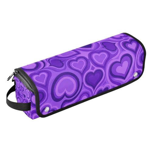 Bolsa de viaje para plancha de pelo con tapete resistente al calor miniatura 1