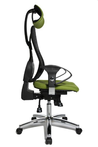 Topstar Bürodrehstuhl Sitness 45 inklusive höhenverstellbare Armlehnen und Kopfstütze | In Grün | ST99UL55X - ST99UL55X Topstar Bürodrehstuhl Sitness 45 inklusive höhenverstellbare Armlehnen und Kopfstütze | In Grün | ST99UL55X