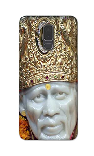 Image of PRINTFIDAA Sai Baba Lord Shiridi Great God Hinduism Hindu Religious Printed Designer Hard Case for Samsung Galaxy A6 Plus (2018) (6.0 inch) / Samsung J8 (2018), J810F / DS Back Cover -(e) RPM1005