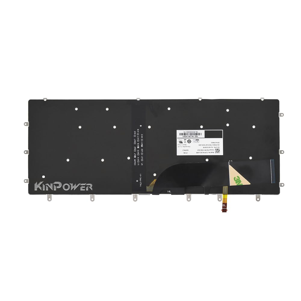 Clavier Azerty Français Rétro-éclairage Compatible Dell Precision 5510 5520 5530 5540