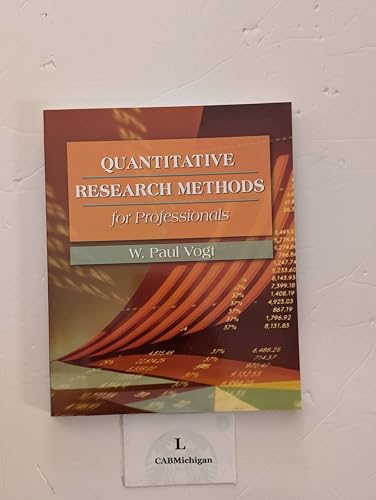 Quantitative Research Methods for Professionals
