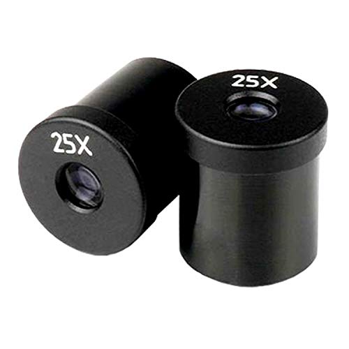 Potenza di ingrandimento 25x AmScope EP25X23 - Coppia di oculari per microscopio 25 x 23 mm
