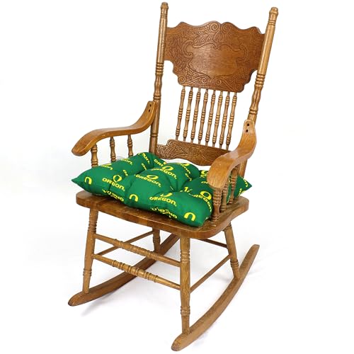 Image of College Covers Everything Comfy Oregon Ducks Rocker Pad - Chair Cushion