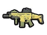 Scar 17 Rifle PVC Morale Patch