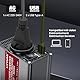 LVYUAN 700W Wechselrichter DC 12V auf 230V AC Spannungswandler Auto Konverter mit Dual USB Ports & EU Steckdosen Kfz Ladegerät Adapter