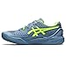Produktbild ASICS Herren Gel-Resolution 9 Clay Sneaker, Steel Blue Hazard Green, 44 EU