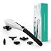 VOYOR-HEALTH Back Massager Handheld for Muscles Relaxation, Percussion Massager for Pain Relief Deep Tissue,Variable Intensity with 5 Multi-Functional Heads for Neck, Shoulder, Legs MH560,White