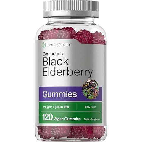 Horbaach Black Elderberry Gummies Cover