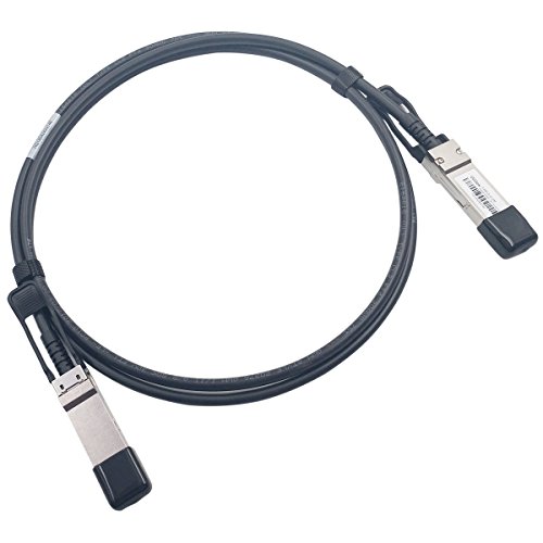 Product Deal 3 Meters QSFP+ DAC Twinax Cable, Wiitek 40GbE QSFP+ Direct Attached Copper Cable, 30AWG Black, for Arista CAB-Q-Q-3M, Dell, Ubiquiti, D-Link, Juniper, Huawei, Mellanox, Mikrotik, SuperMicro