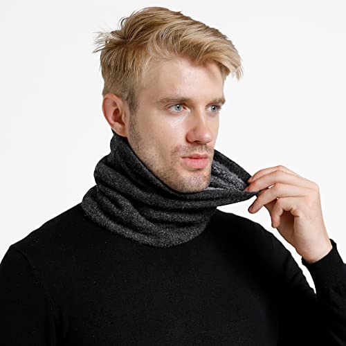 Image of Winter Scarf Neck Warmer Gaiter Face for Men Women Warm Fleece Ski