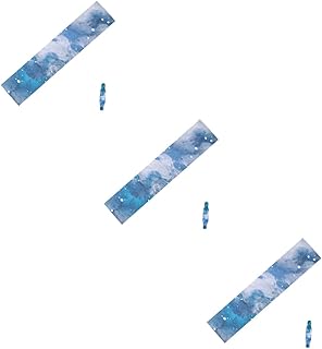 INOOMP 3 Peças De Lixa De Longboard Fita Colorida Fita Colorida Fita Pro Gaff Decoração Colorida Fita Adesiva Colorida Adesivos Coloridos Fita Colorida Skate Suprimentos Profissionais