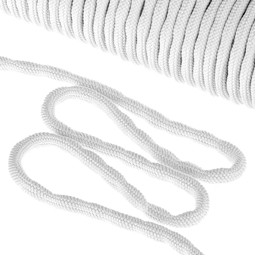 QWORK 10 Meter Bleiband für Vorhänge Gardinenbeschwerer 30 g/m für Verschiedene Gardinenarten und Textildekorationen