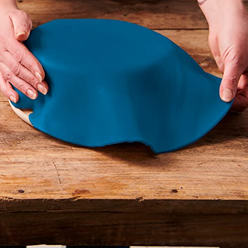 Rollfondant Funcakes Ausgerollte Disc Denim Blue 430 g