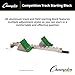 Champion Sports Olympic Style Starting Block Green, Standard Adjusts To 4 Angles