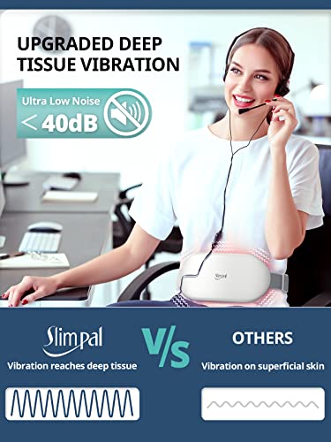 Image of Slimpal Heating Pad for Period Cramps, Plus-Sized Portable Electric Heat Pad, Menstrual Cordless Heat Belt Back, Belly, Waist Pain Relief, Stocking Stuffers, Christmas Gift for Her Girl Women, Beige