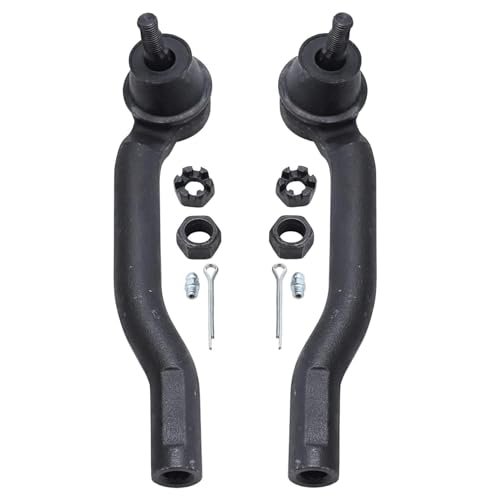 Image of Detroit Axle - Front End 8pc Suspension Kit for 2007-2012 Nissan Versa 2009-2014 Nissan Cube, 2 Lower Control Arms with Ball Joints Inner & Outer 4 Tie Rods 2 Sway Bars Replacement
