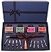Plotube Calligraphy Pen Set – Includes Wooden Dip Pen, Antique Holder, 11 Nibs, 4 Ink Bottle
