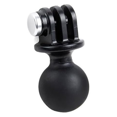 Buwico 2.5cm Diameter Portable Mount Tripod Ball Head for Gopro 4/3+/3/2/1 Cover