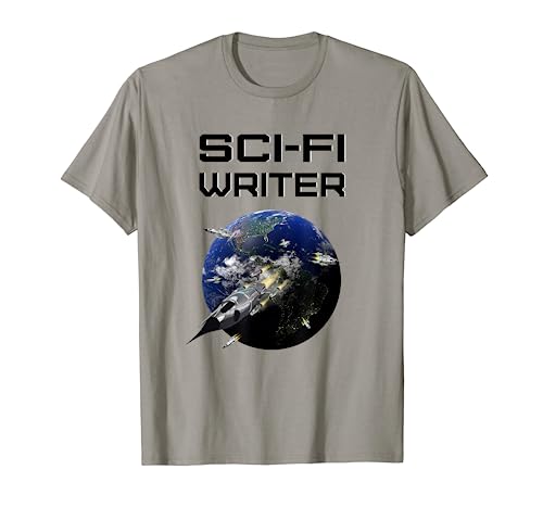 Scrittore di fantascienza Fantascienza Autore Novelist Maglietta