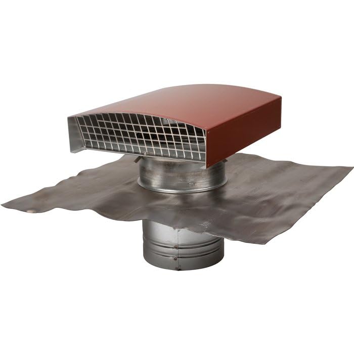 Sortie de toit finition tuile - diamètre 160 mm - VMC double flux - Anjos