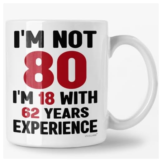 Vivulla68 Regalos de 80 cumpleaños para mujeres y hombres, regalos de cumpleaños de 80 años para mujeres y hombres, regalos de cumpleaños de 1945 para mujeres y hombres, regalos para mujeres de 80