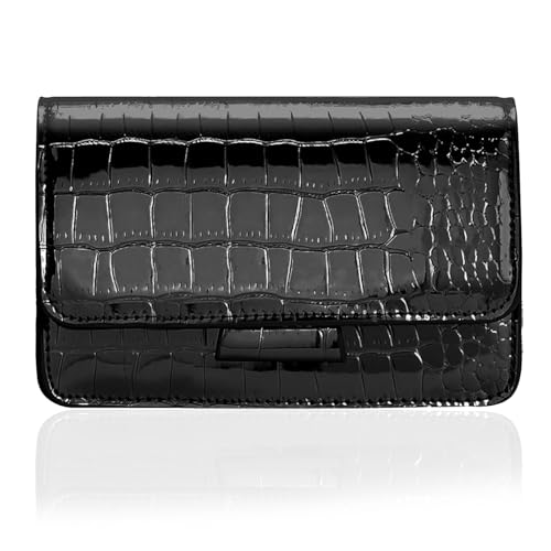 Image of Small Crossbody Purse Bag for Women,Y2K Cute Metallic Croc Handbag