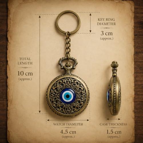 Image of Antique Bronze Pocket Premium Vintage Theme Metallic Home Key Chain & Key Rings | Best Gift for Men, Woman, Boys & Girls on their Special Occassions