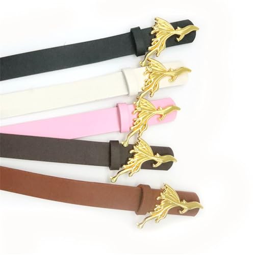 Fashion Fish Buckle Belt for Adult Unisex Casual Wear Belt for Jeans Pants Eye Catching Waistband Women Accessories3