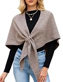 heekpek Poncho Damen Winter Schal Weicher Schultertuch Rutschfester