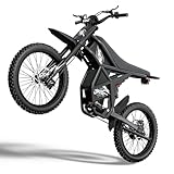Riding'times GT73 Electric Dirt Bike for Adults | 2000W Electric Dirtbike with 1747Wh Dual Battery, Max 37 MPH & 85 Miles Range, 25
