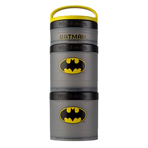 Whiskware Justice League Stackable Snack Pack, Batman