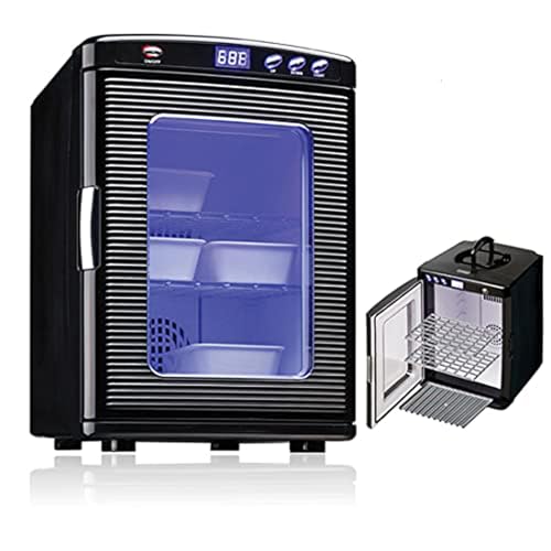 PreAsion 25L Reptile Egg Incubator Portable Ultra-Quiet LCD Digital Display with 12V DC Interface Range 36-140℉ for Turtle Crawler Snake Lizard Crocodile