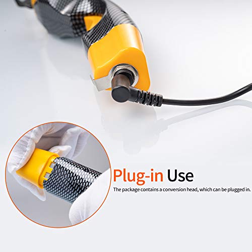 Loboo Idea Electric Power Scissors, Multi-Cutter Electric Shears, Works for Fabric, Cardboard, Leather, etc. Up to 50 Minutes Continuous Cutting Power per Charge