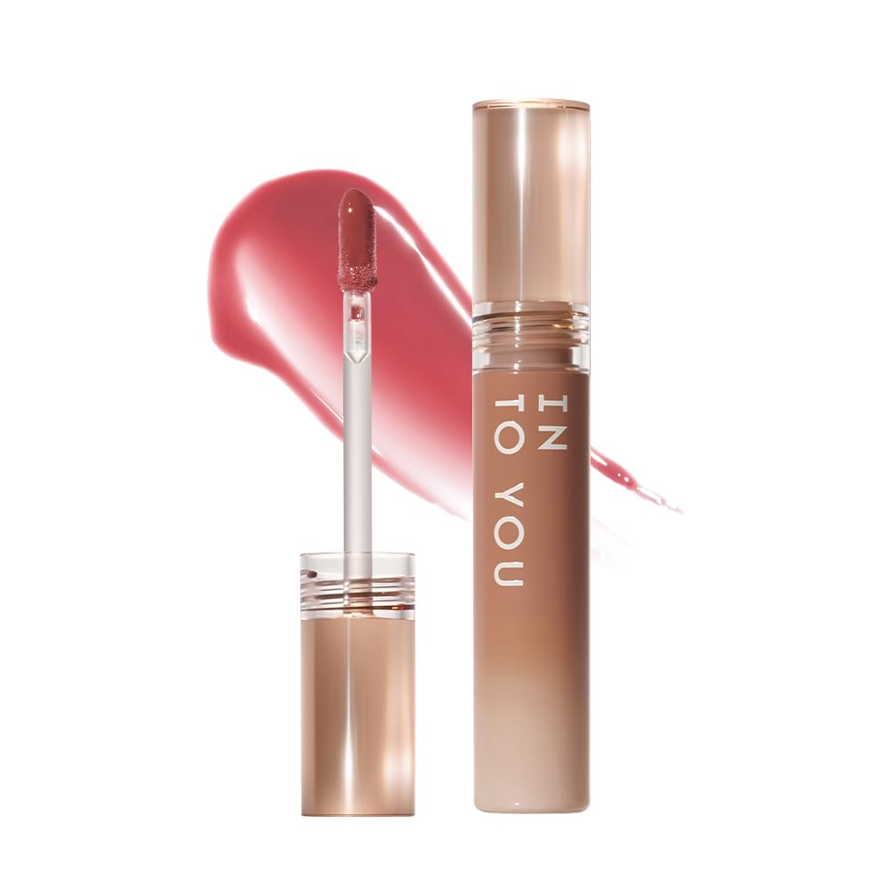 INTO YOU Lip Stain Long Lasting, Lip Gloss, Lip Tint, Lip Plumper Gloss, Glitter Lip Gloss, Liquid Lipstick, Vivid Color, Smudge-Proof, Lightweight,