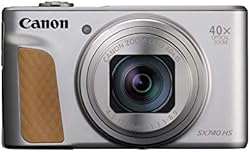 Canon コンパクトデジタルカメラ PowerShot SX740 HS シルバー 光学40倍ズーム/4K動画/Wi-Fi対応 PSSX740HSSL