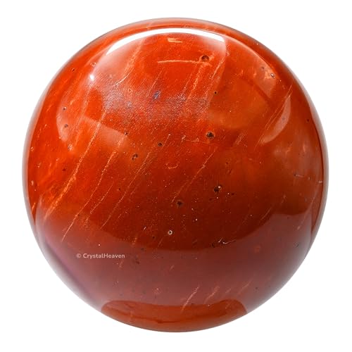 Image of Certified Red Jasper Crystal Ball for Meditation