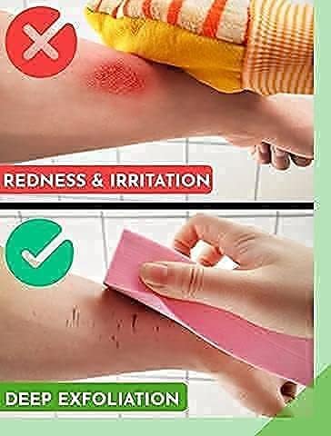 MOROVIK Pack 2 Super Soft Bath Sponge Scrubber for Kids & Babies - Gentle Cleaning, Exfoliating, and Dead Skin Removal- Perfect for Men and Women (Surprise Colors) - Image 4 thumbnail