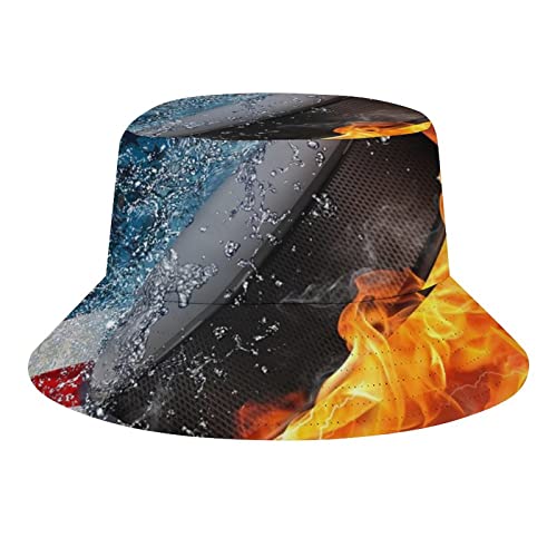 Teens Sports Theme Fisherman's Hat, Bucket Hat Unisex Casual Beach Sun Caps Travel Hat.