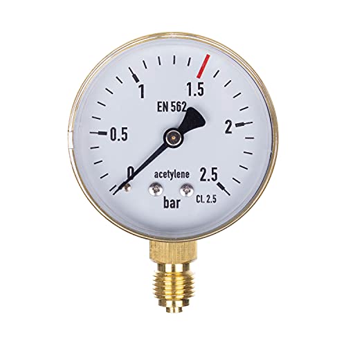 THERMIS Manomètre de soudage 404 (0-2,5 bar)