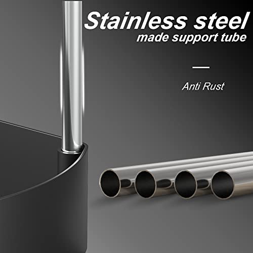 SANKEYTEW Under sink organizers and storage, Enhanced structural design- Anti-corrosion- More space for storage- Black(under sink organizer-1)