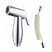 Toilet Sprayer, Hand Held Bidet Sprayer with Retractable Spring Hose
