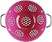 Calypso Basics by Reston Lloyd Powder Coated Enameled Colander, 3 Quart, Magenta