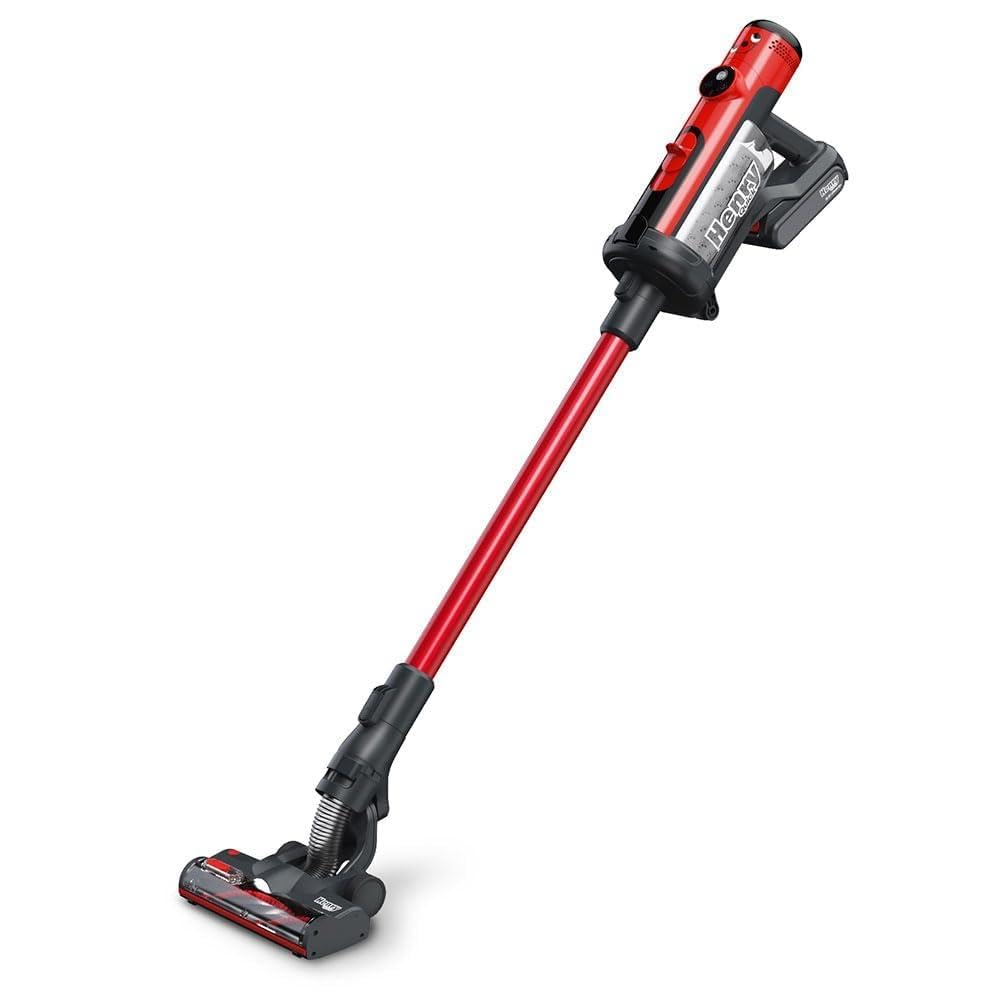 Henry Quick Hen.100, Cordless Stick Vacuum, Red, 300 W, 1 Liter